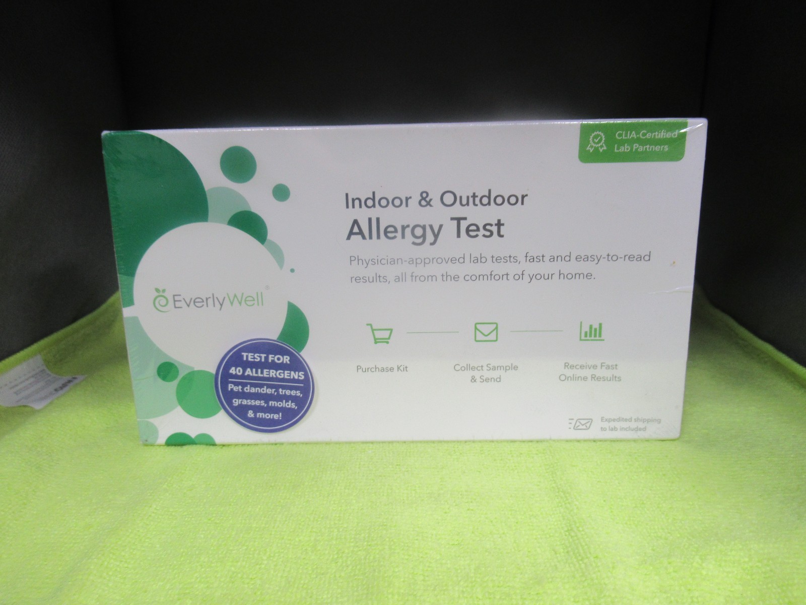 EverlyWell Indoor and Outdoor Allergy Test 40 Common Allergens Brand New SEALED!