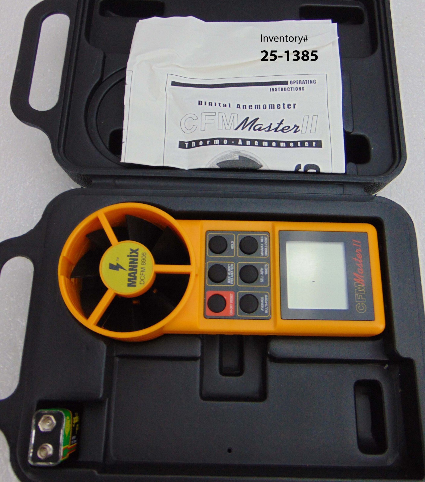 Mannix DCFM 8906 CFM Master II *used working