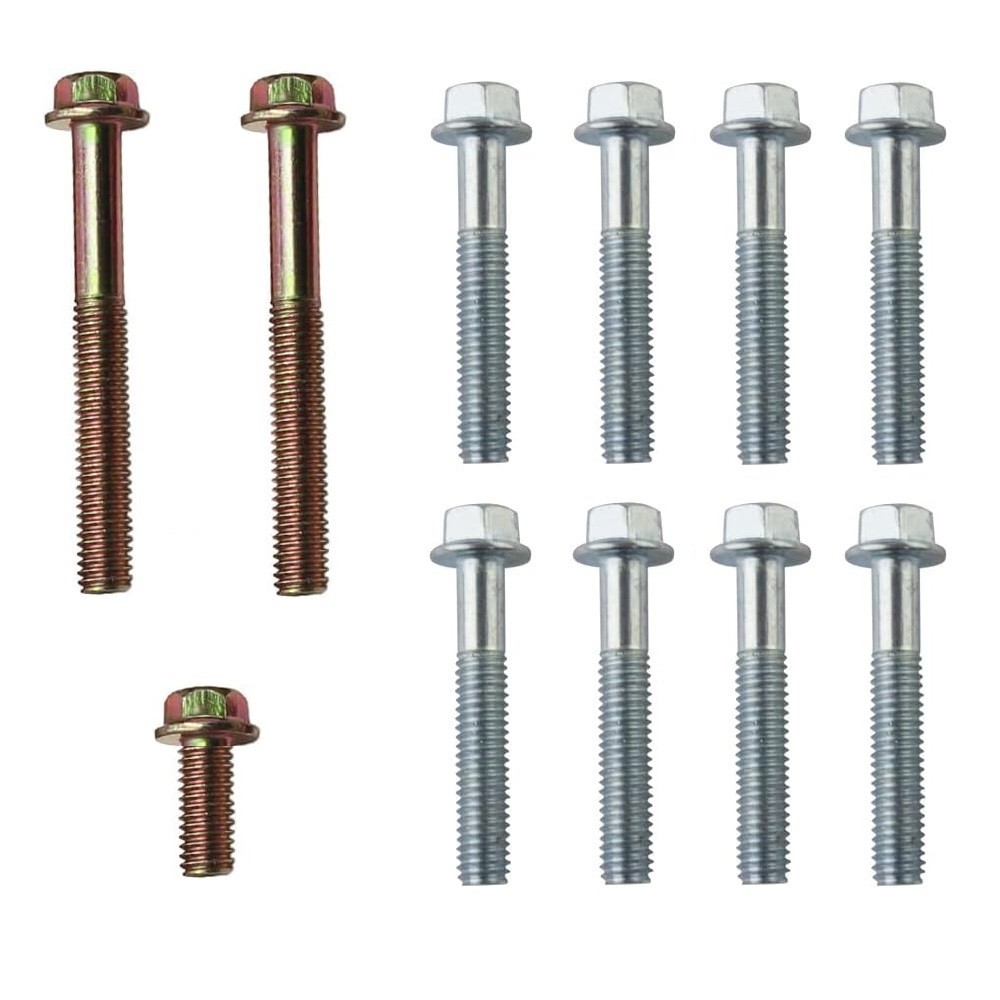 Flange Bolt Set for GY6 150cc Crankcase Cover Compatible Scooters ATV Baja 150cc