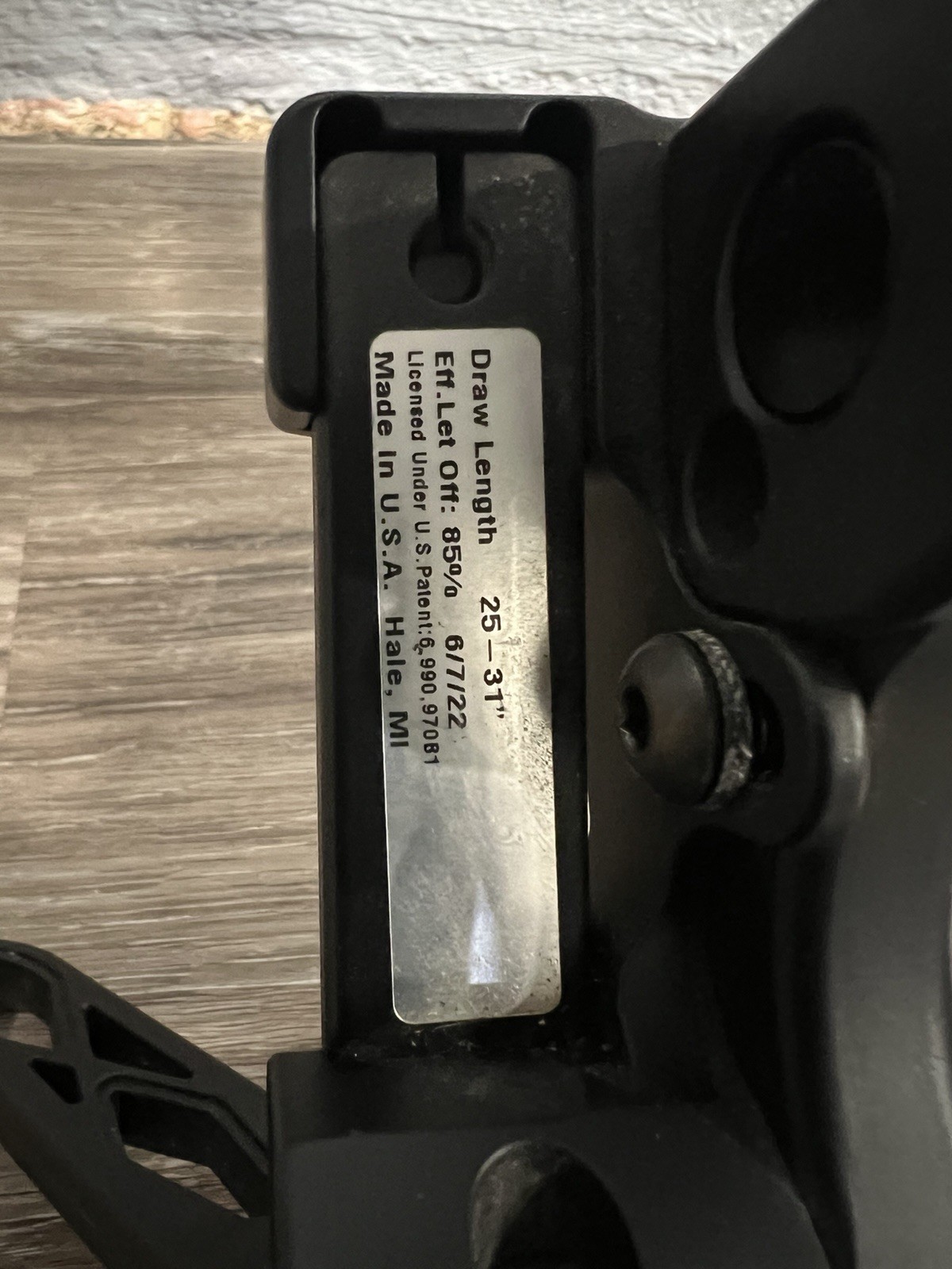 Darton Spectra E32 Compound bow Setup 70# RH black