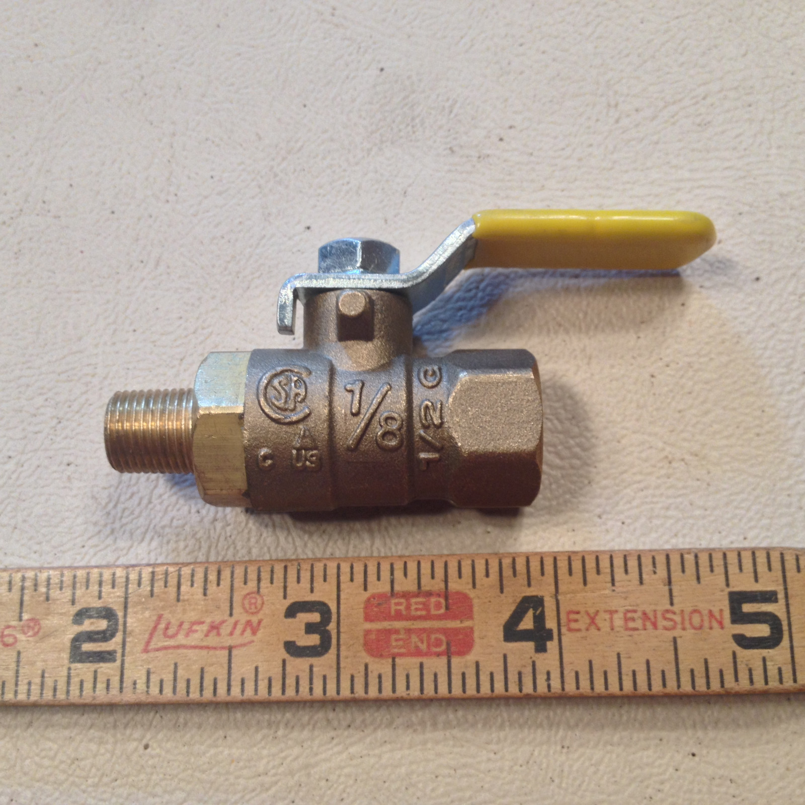 Apollo International Ball Valve, NOS, 1/8