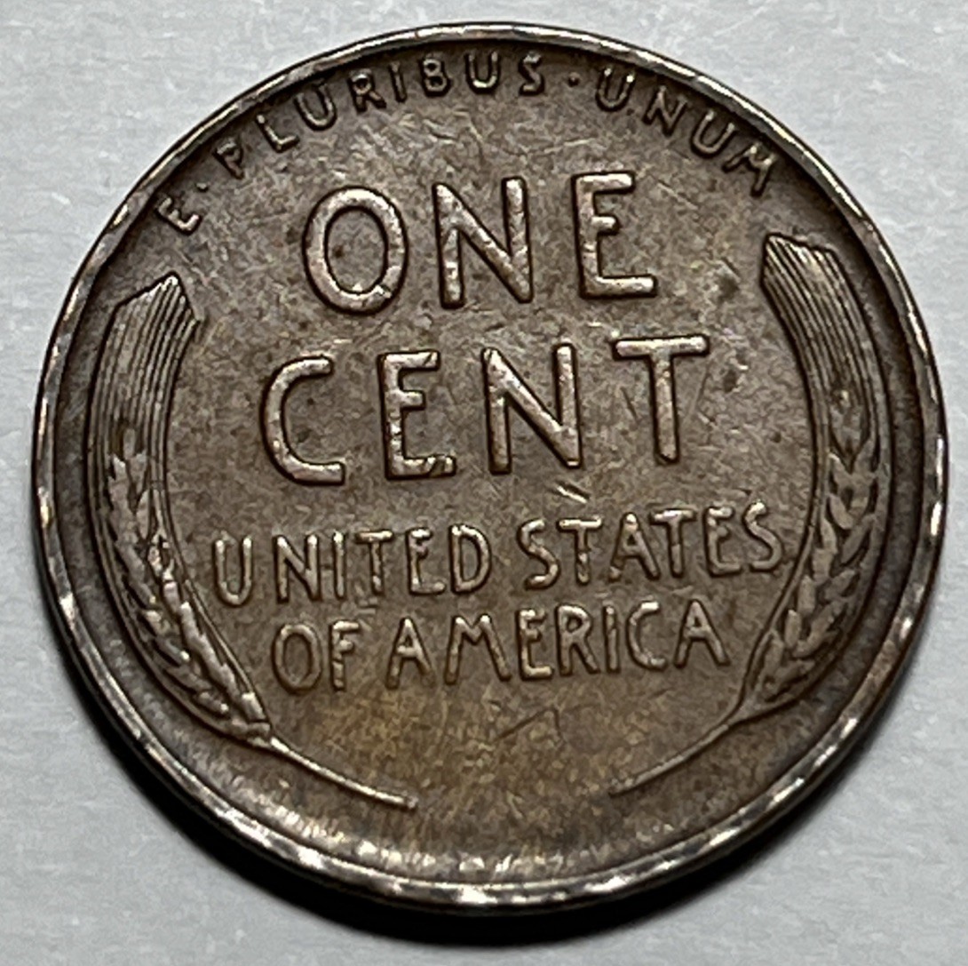 1941 Lincoln Wheat Cent Woody Improper Alloy Error