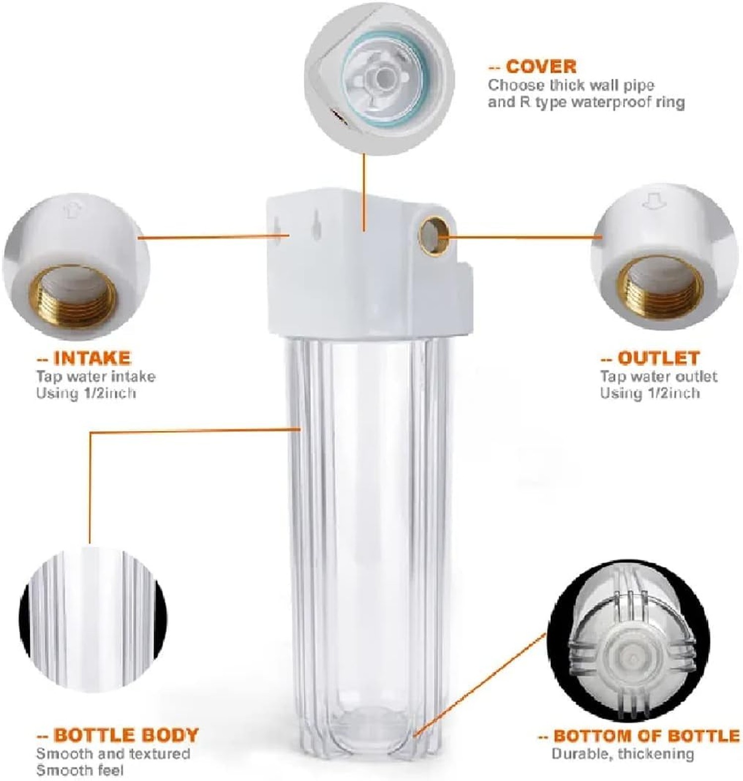 Fermtech Beer Filter Kit - 10" Canister Filter