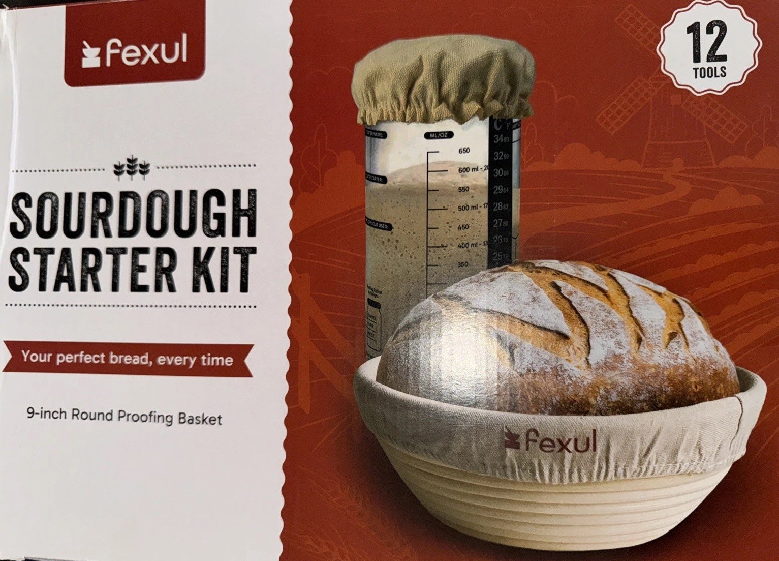 Fexul Sourdough Starter Kit ￼