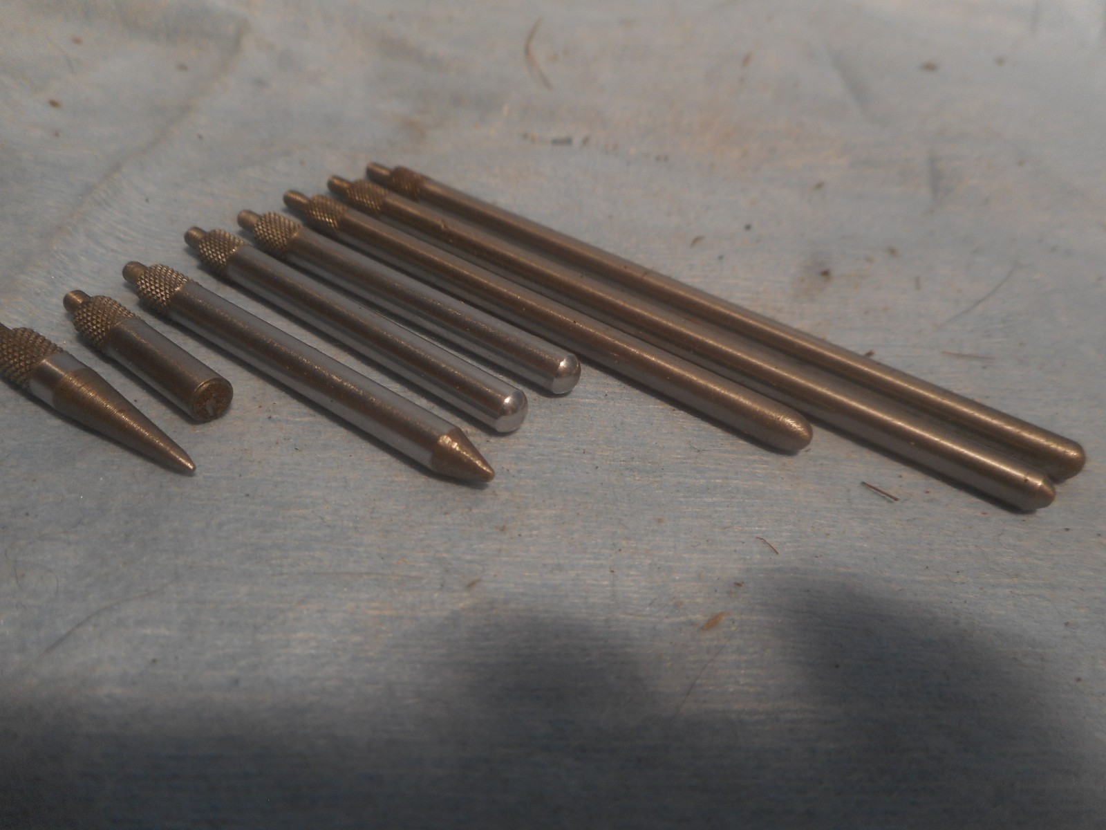 8Pcs Dial Digital Indicator Extension Stem Rod Set
