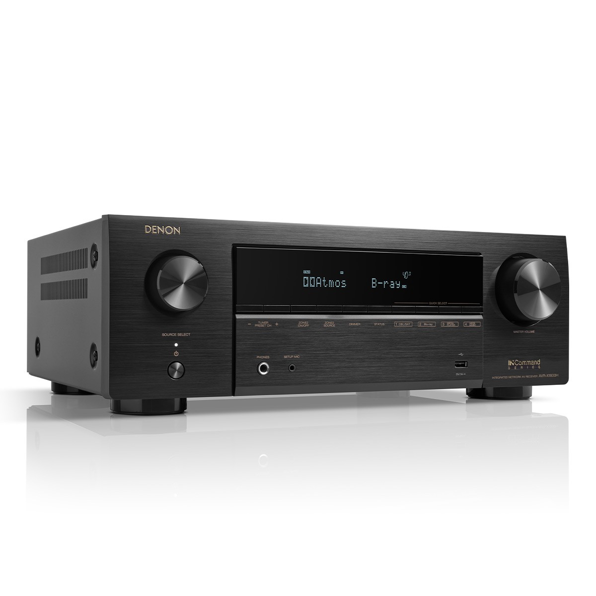 Denon AVRX1800H 7.2 Channel 8K Home Theater Receiver