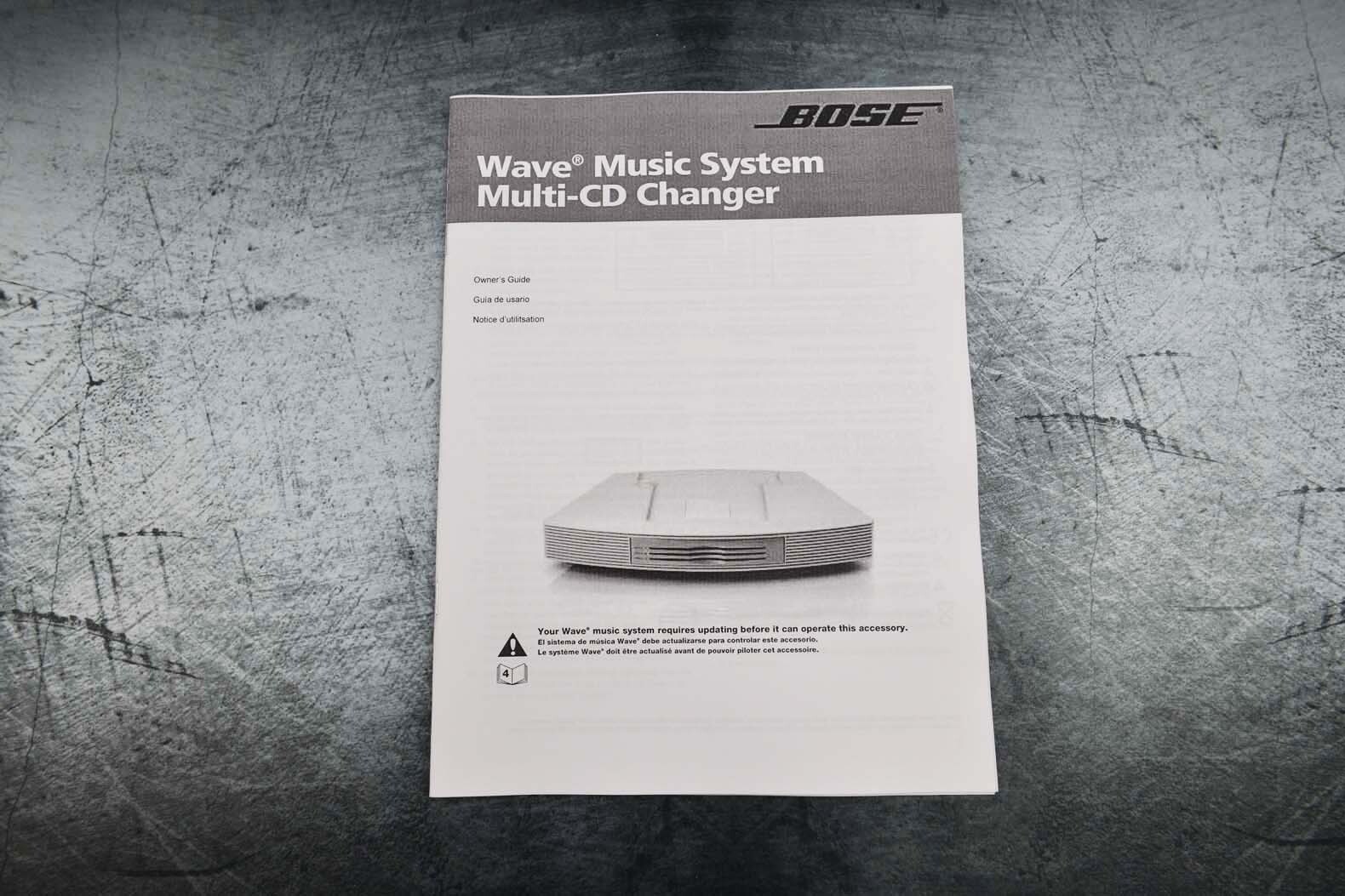 New Bose Wave Music System Multi-CD Changer Owners Guide  Instructions Manual