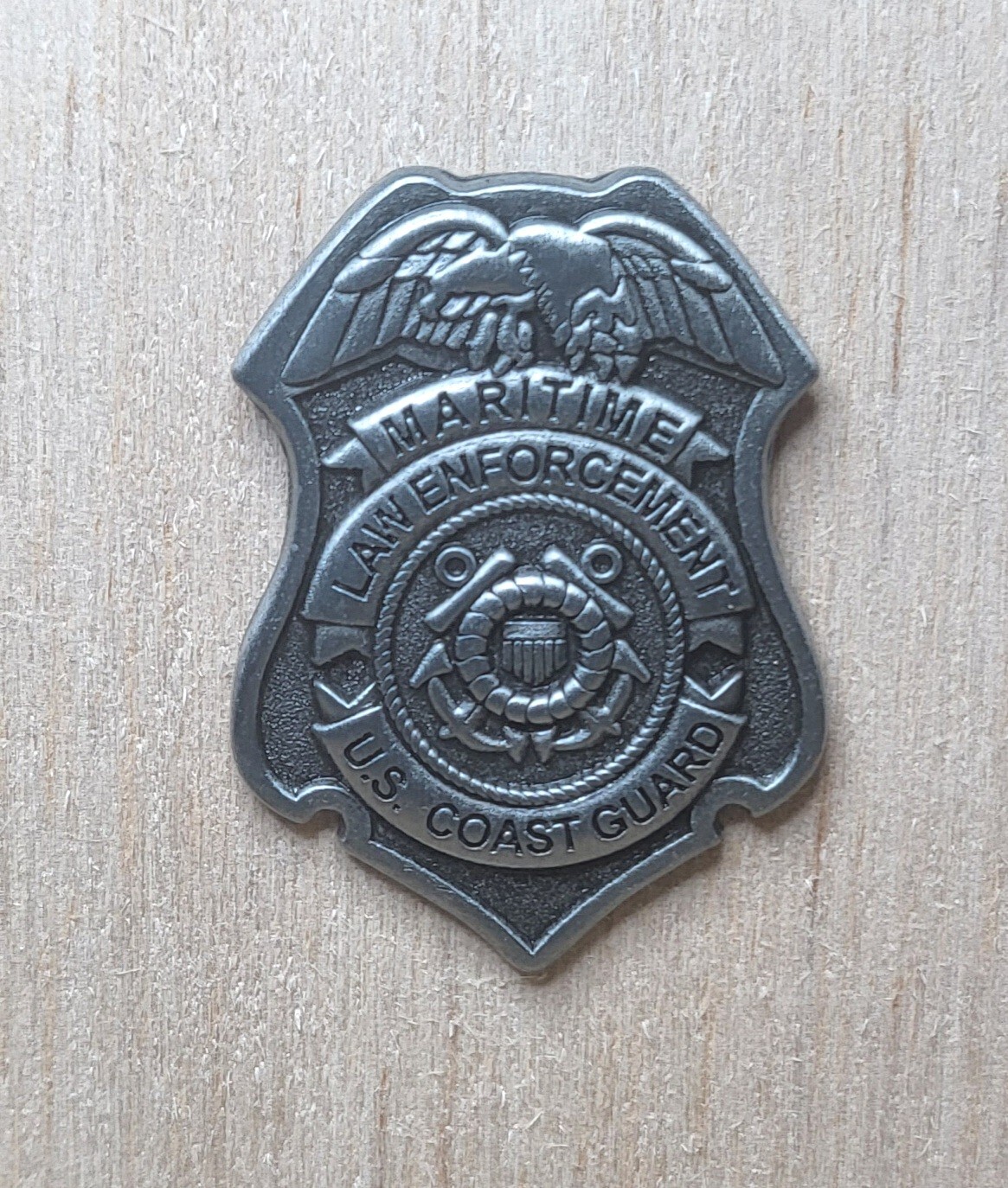 COAST GUARD Badge Lapel pin  MARSEC_3 MARSEC3 Item# 20089