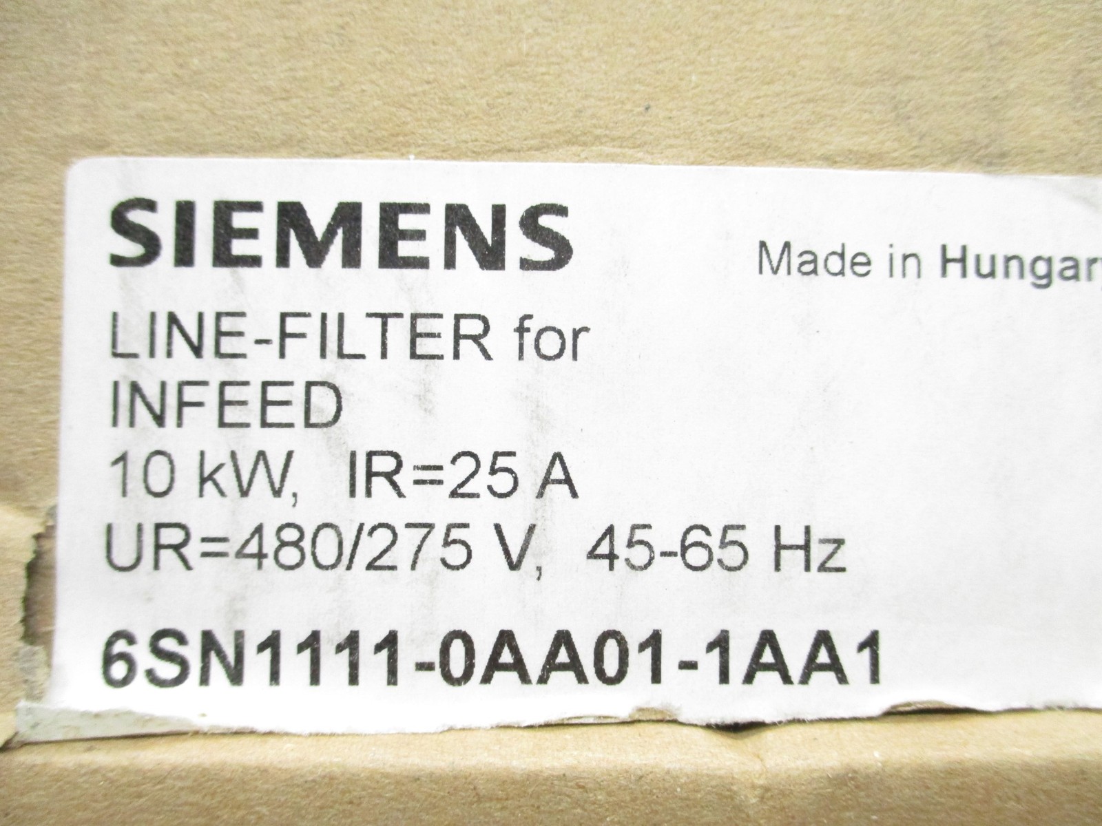 SIEMENS 6SN1111-0AA01-1AA1 NSMP