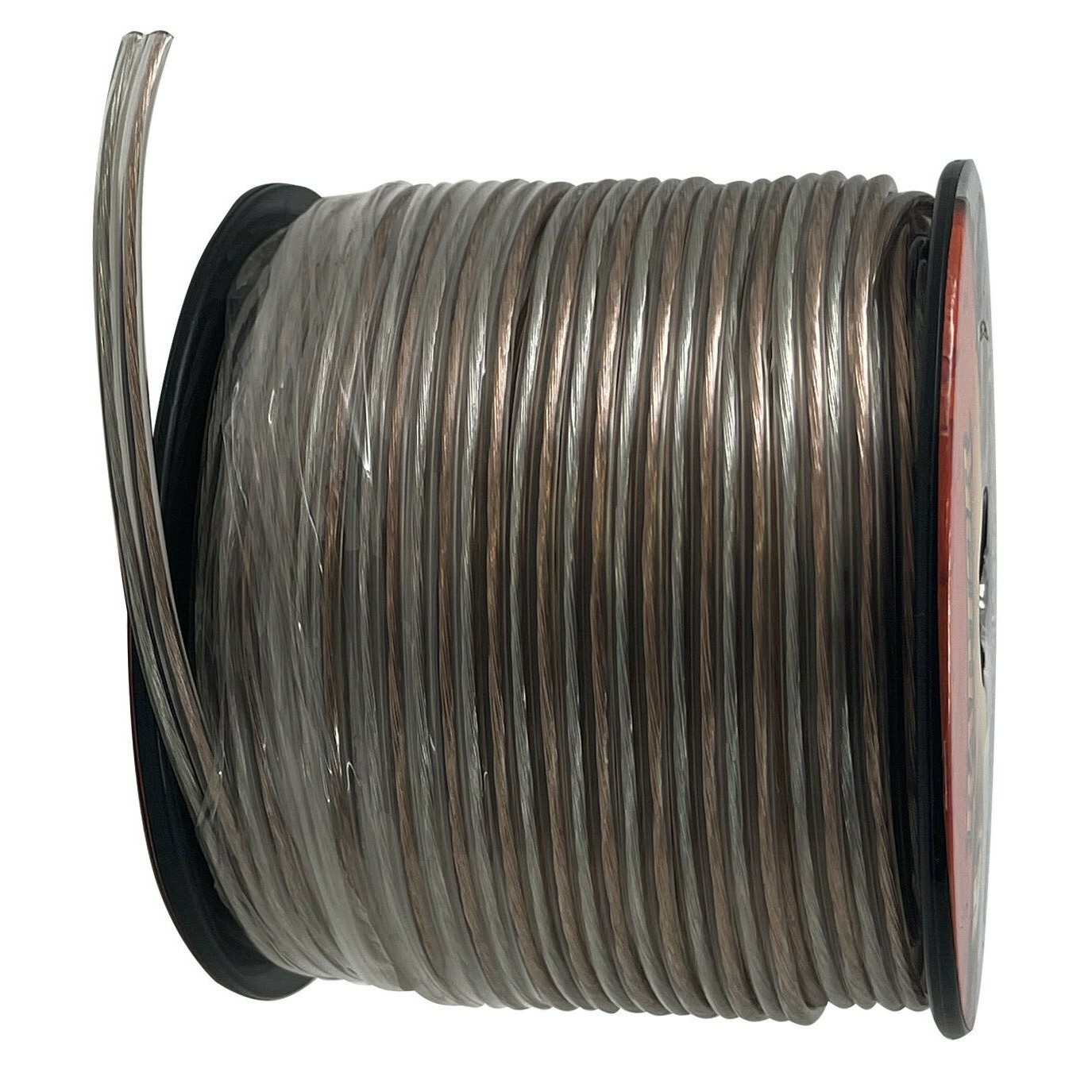 Car Home Audio Speaker Wire 18 AWG Gauge Clear 2-Way Zip 18/2 Cable 100 FT Spool