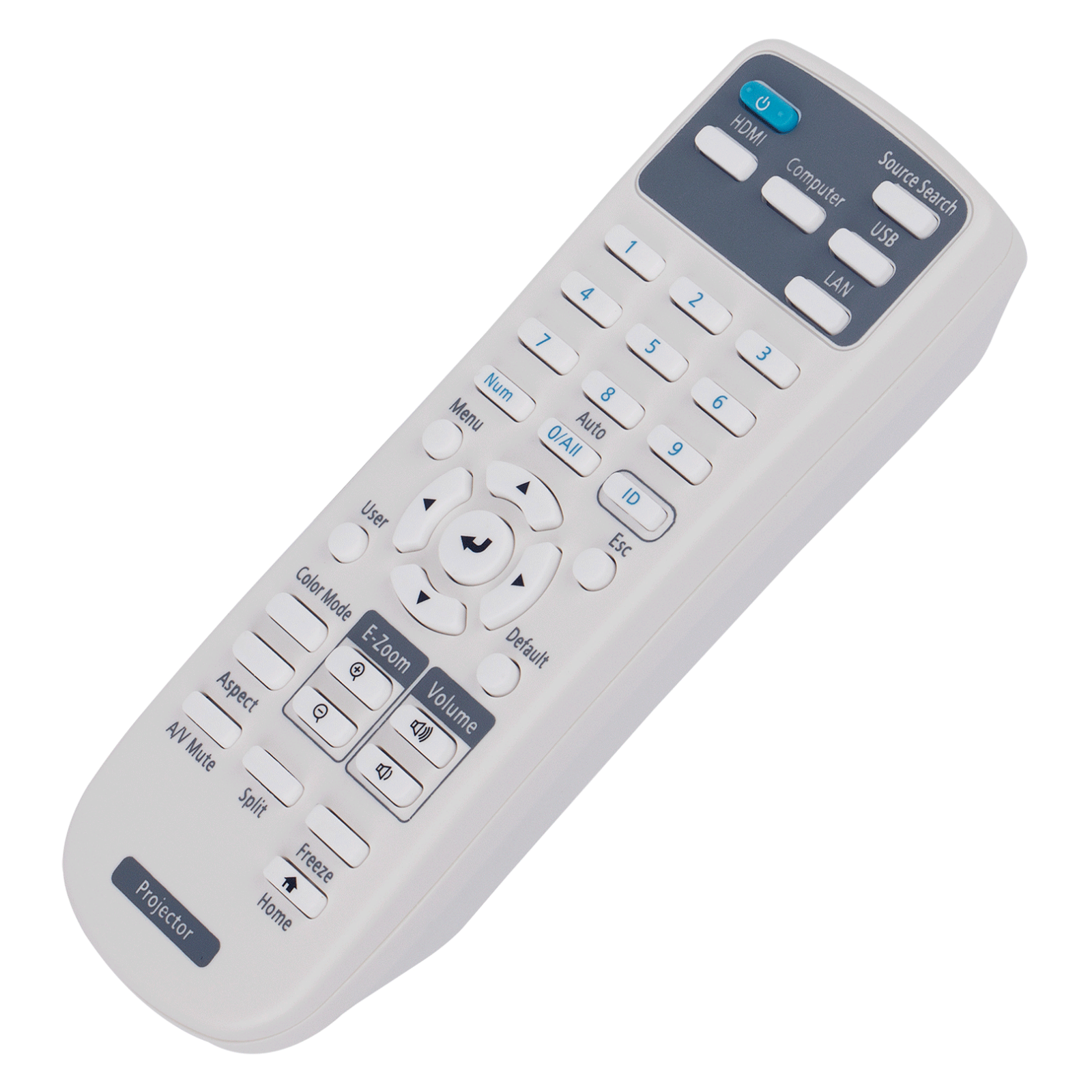 Replace Remote Control for Epson E10 Home Projector EB-W52 EB-W51 EB-X51 EX5280