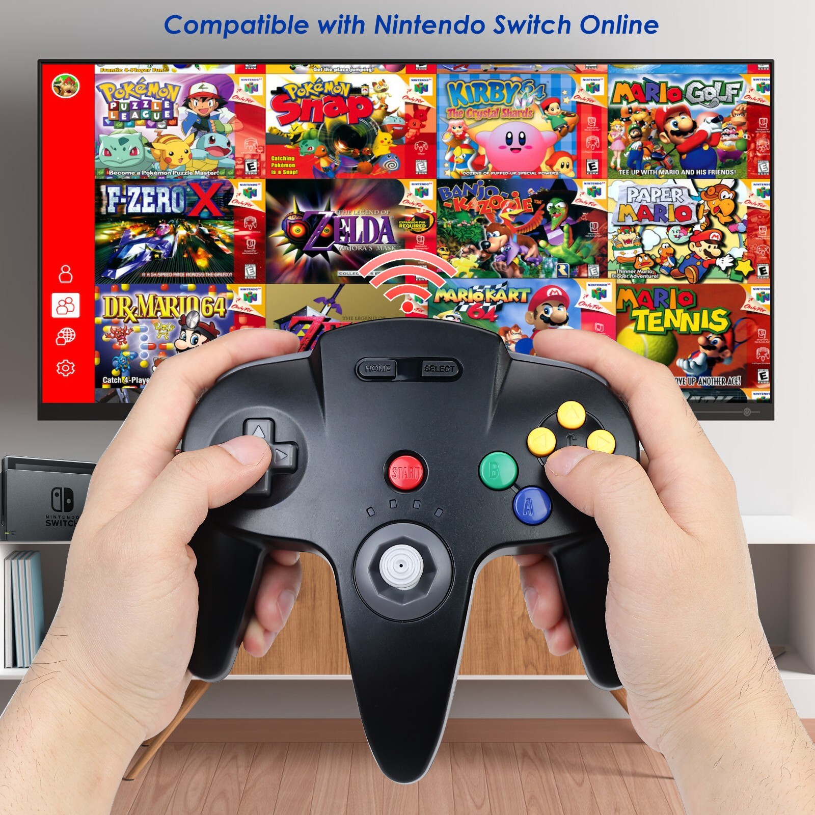 Wireless Remote Controller Gamepad Joystick For Nintendo Switch Console PC MAC