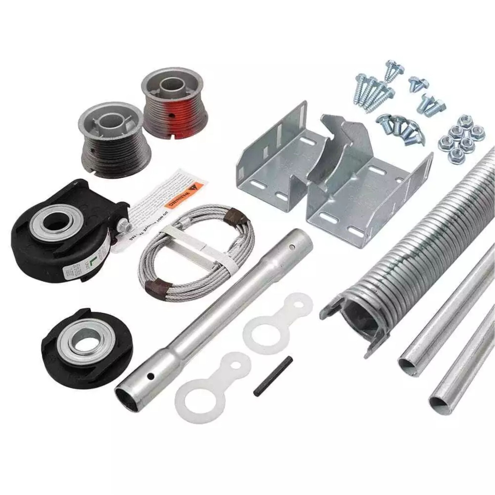 Garage Door Torsion Conversion Kit EZ SET for 9x8 Door  111-134 lbs