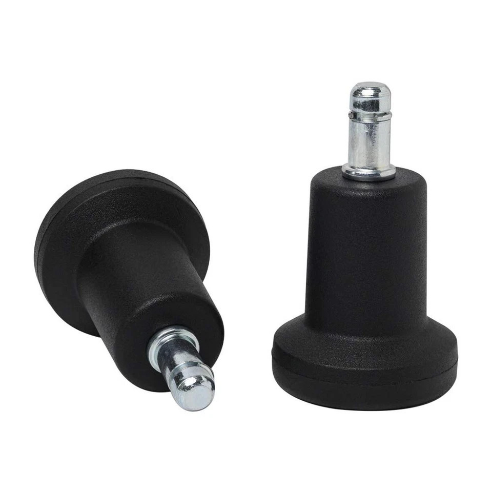 5PCS High Profile Bell Glides 2.5" Replacement Office Desk Chair or Stool Swi...