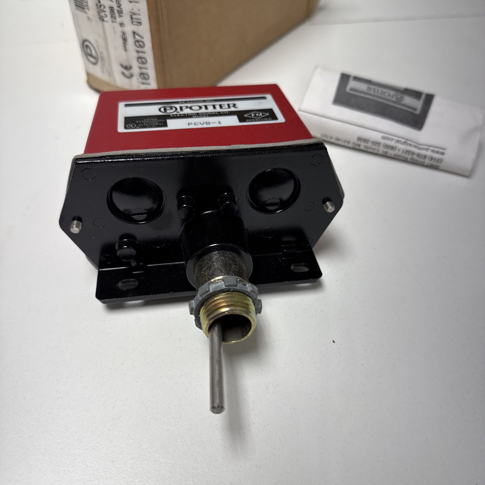 Potter Electric PCVS-1 Control Valve Supervisory Switch