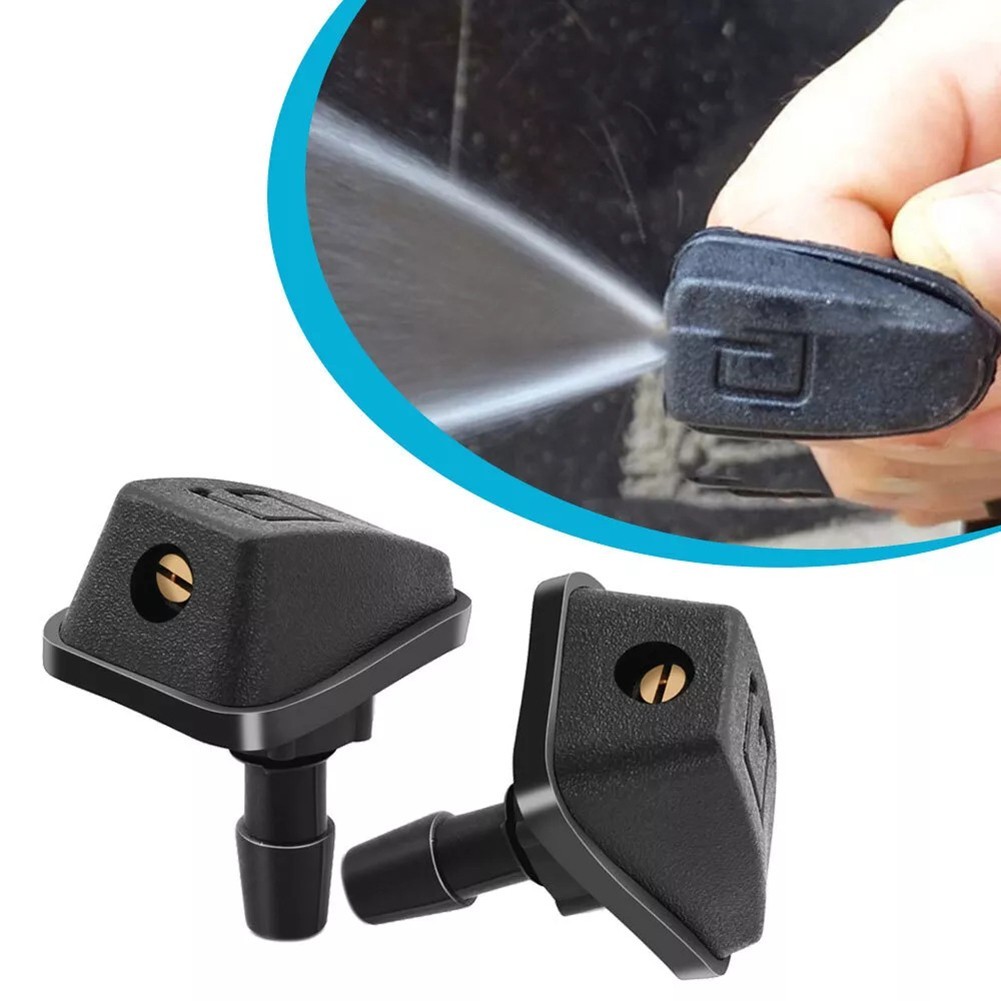 Car wiper nozzle spray cover set 2PCS for improved cleaning efficiency