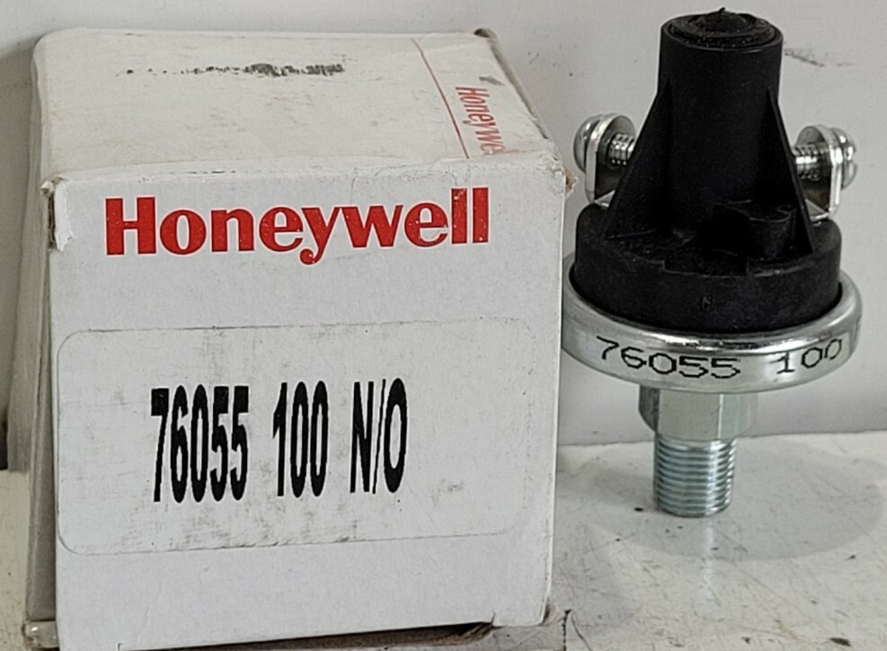 Honeywell 76055 100 N/O Pressure Switch, 1/8-27 In Mnpt Normally Open