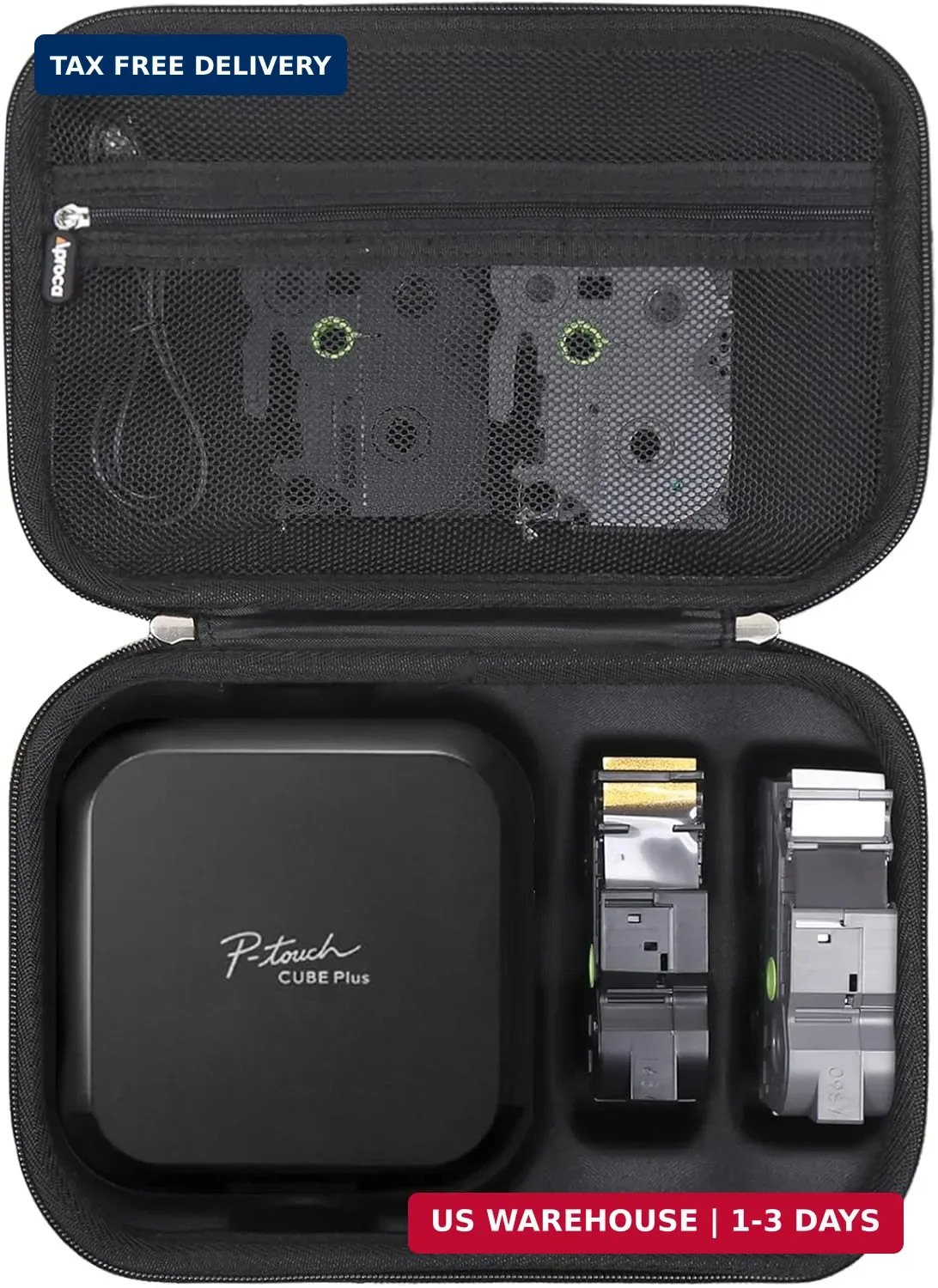 Aproca Case Compatible with Brother P-touch PT-P710BT CUBE Plus Bluetooth Label