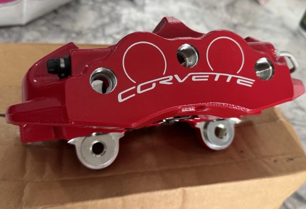 06-13 Corvette C6 Z06 Grand Sport Brake Caliper OEM GM NEW IN BOX Red 22800576
