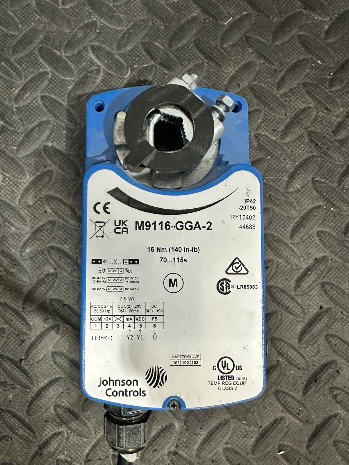 Johnson Controls M9106-GGA-2 Electric Motor Actuator 53 in-lb New Not in box