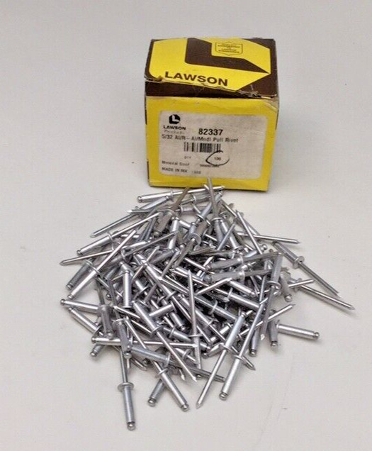 Lawson 82337 Rivet 5/32 Aluminum Dome Head (Pack of 100)