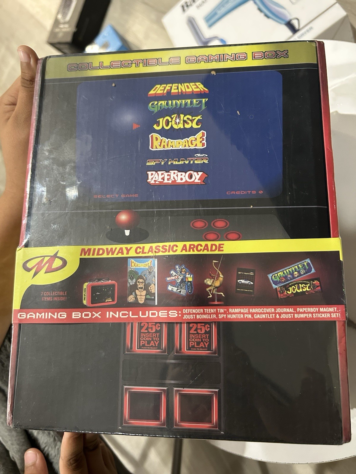 Collectible Gaming Box Midway Classic Arcade