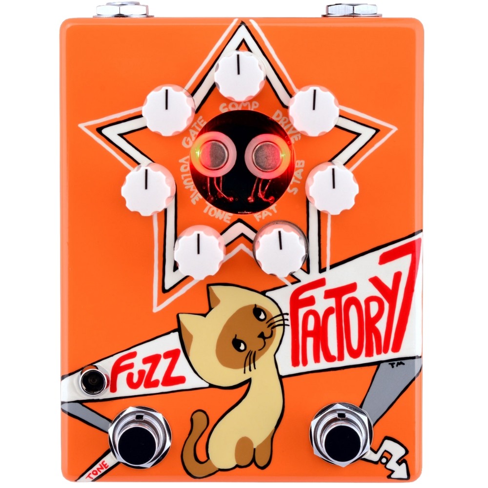 Zvex Hand Painted Fuzz Factory 7 Fuzz Pedal