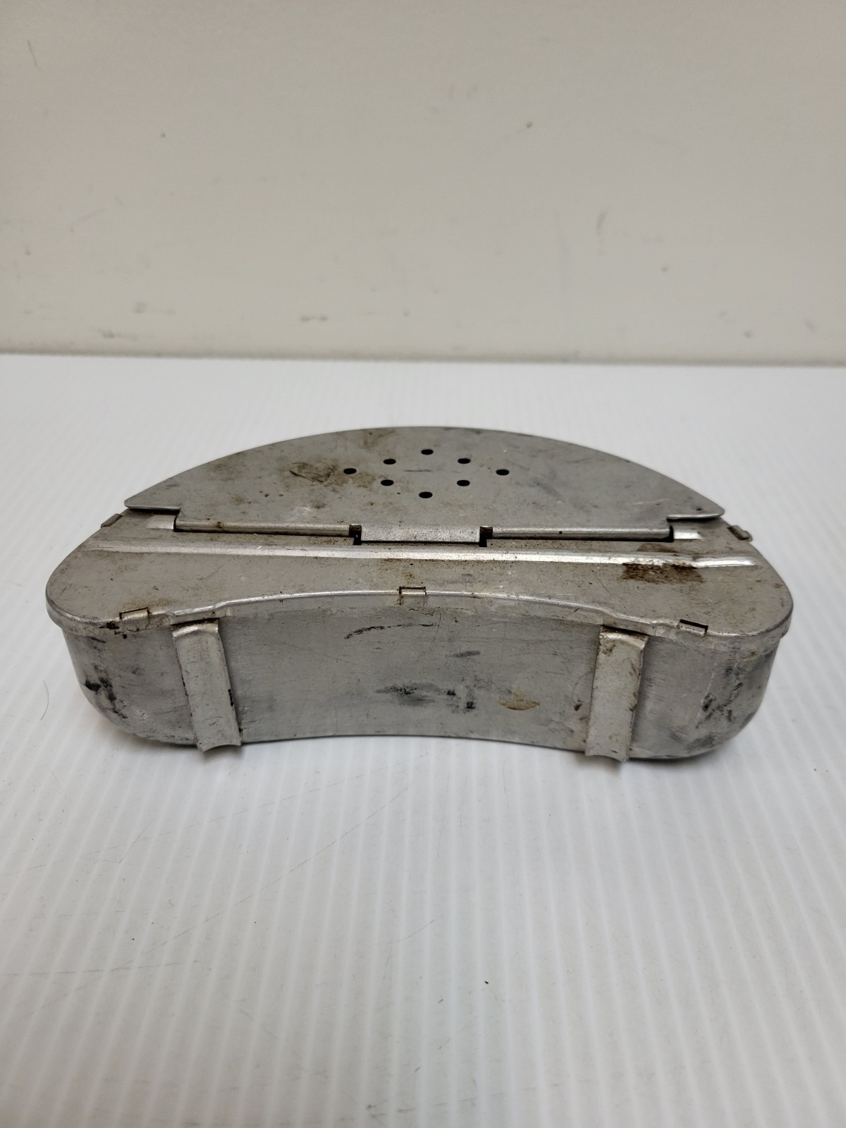 Vintage Worm Belt Container For Fishing
