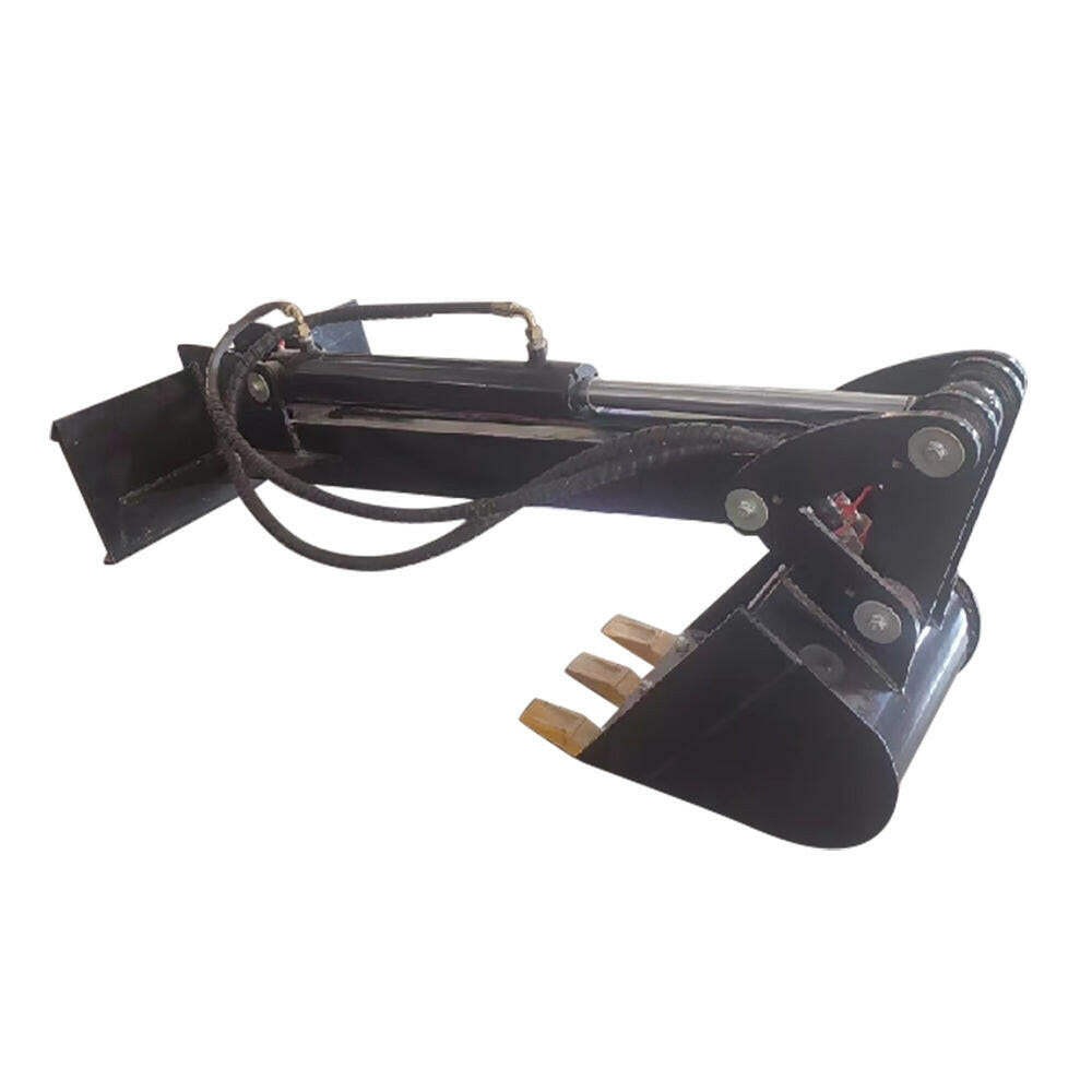Single Arm Digger Attachment For Mini Skid Steer | AGT-M-DRG