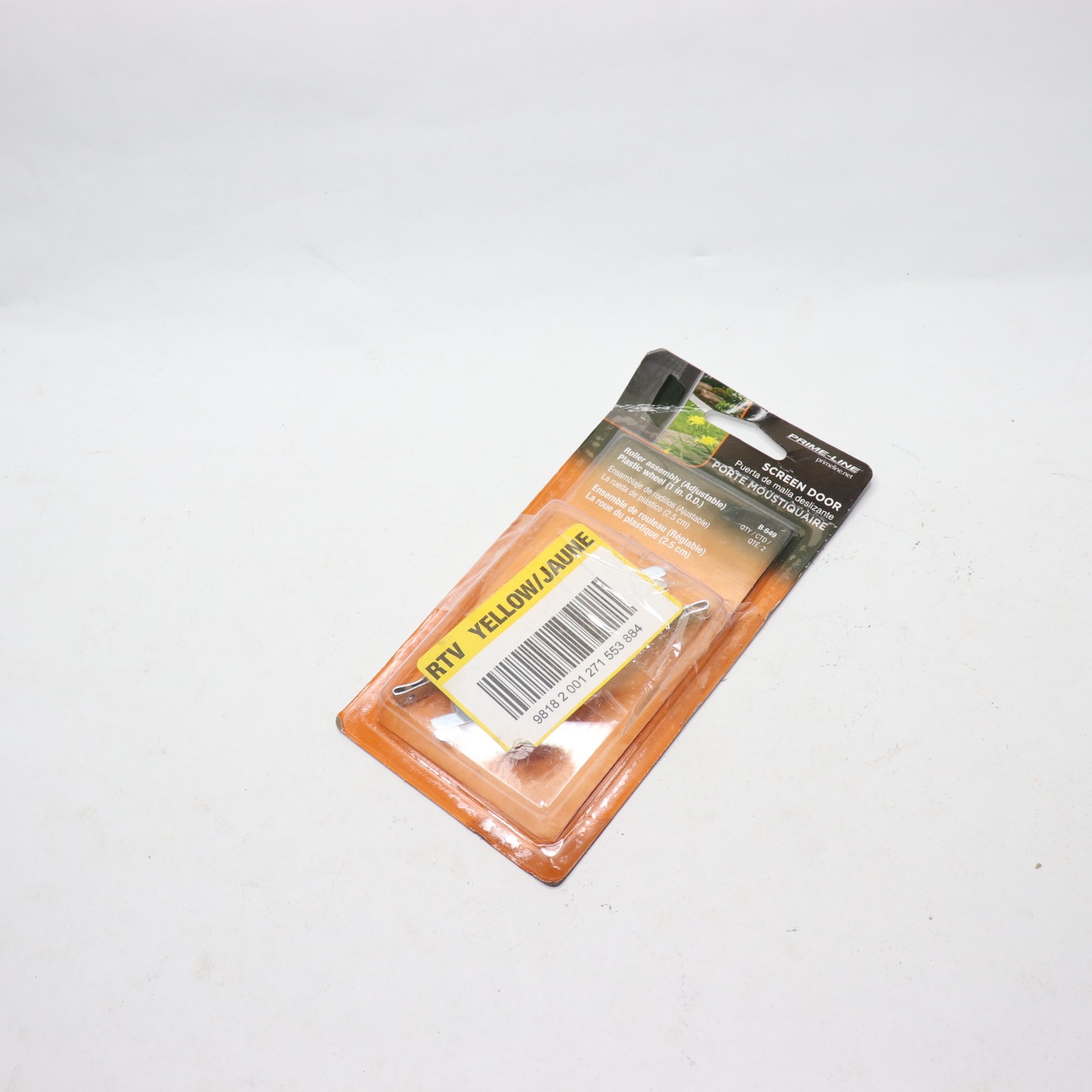 Prime-Line Nylon Sliding Screen Door Rollers 1"  B 649