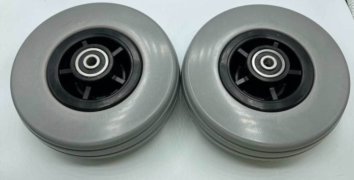 Quantum Q6 Edge Caster 6" Front/Rear Caster Wheels - WHLASMB2130 - Pair