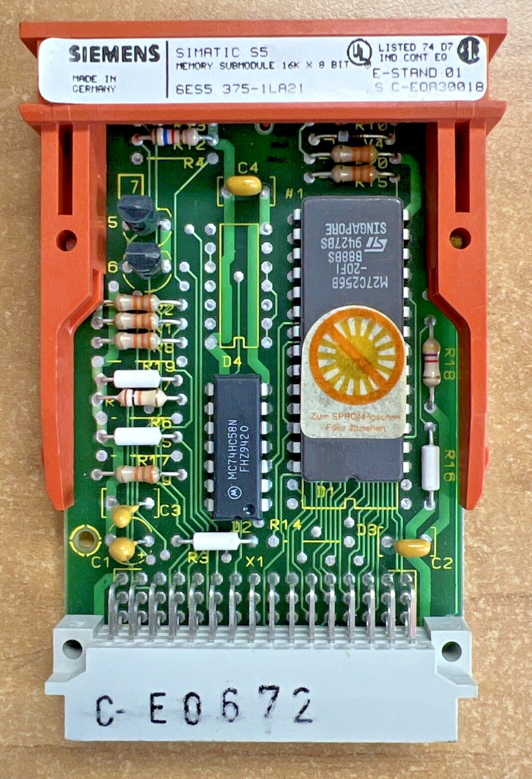 Siemens Simatic S5 6ES53751LA21 - Memory Submodule **New**
