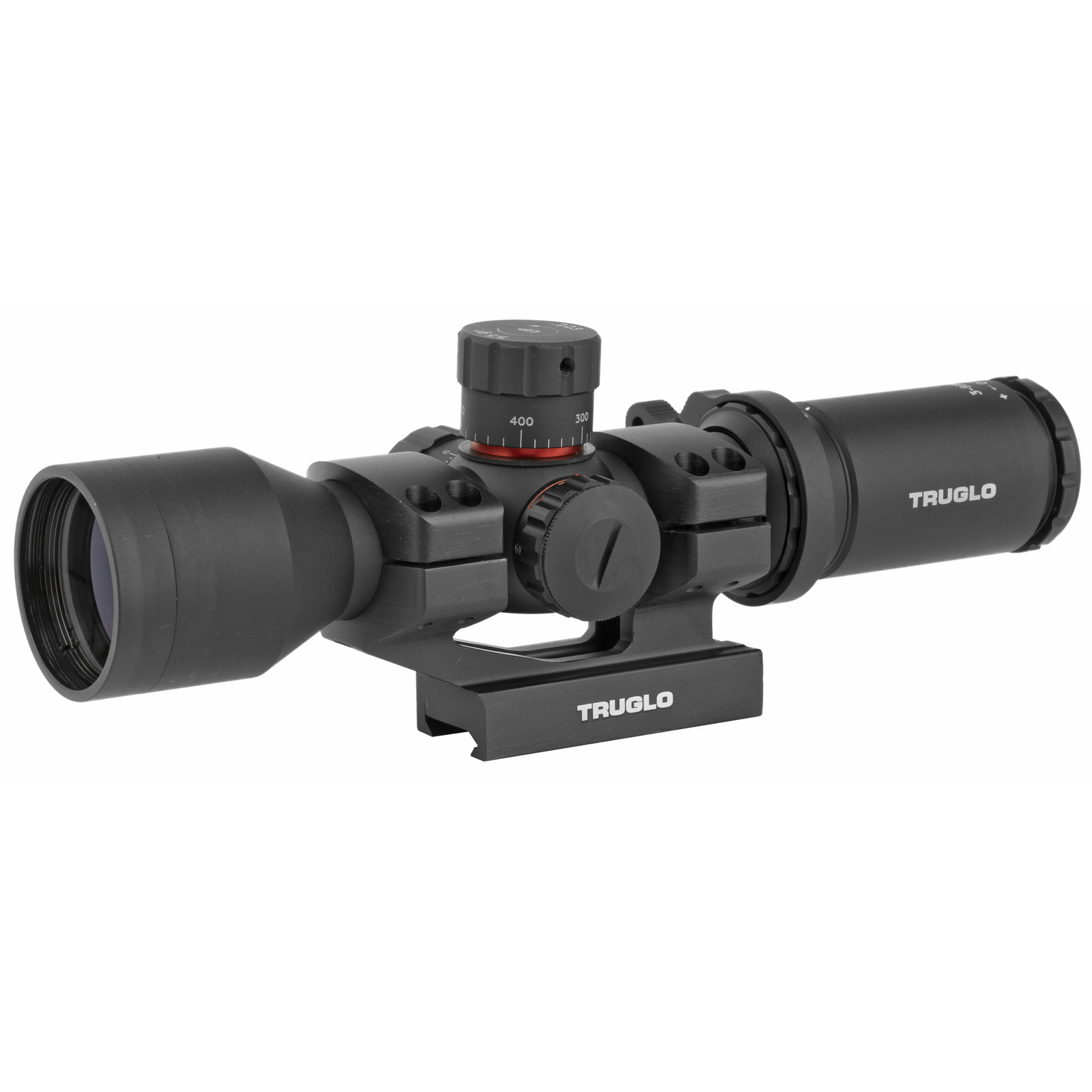 TRUGLO Tactical 30 3-9x42 Rifle Scope Illuminated Reticle 30mm Tube Matte Black