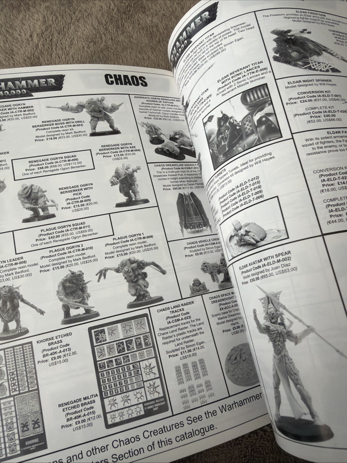 Forge World 2010 Catalogue/Catalog