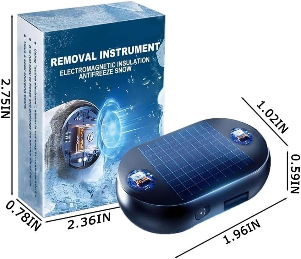 4 Pcs Electromagnetic Anti-freezing Device,electromagnetic Car Snow Removal