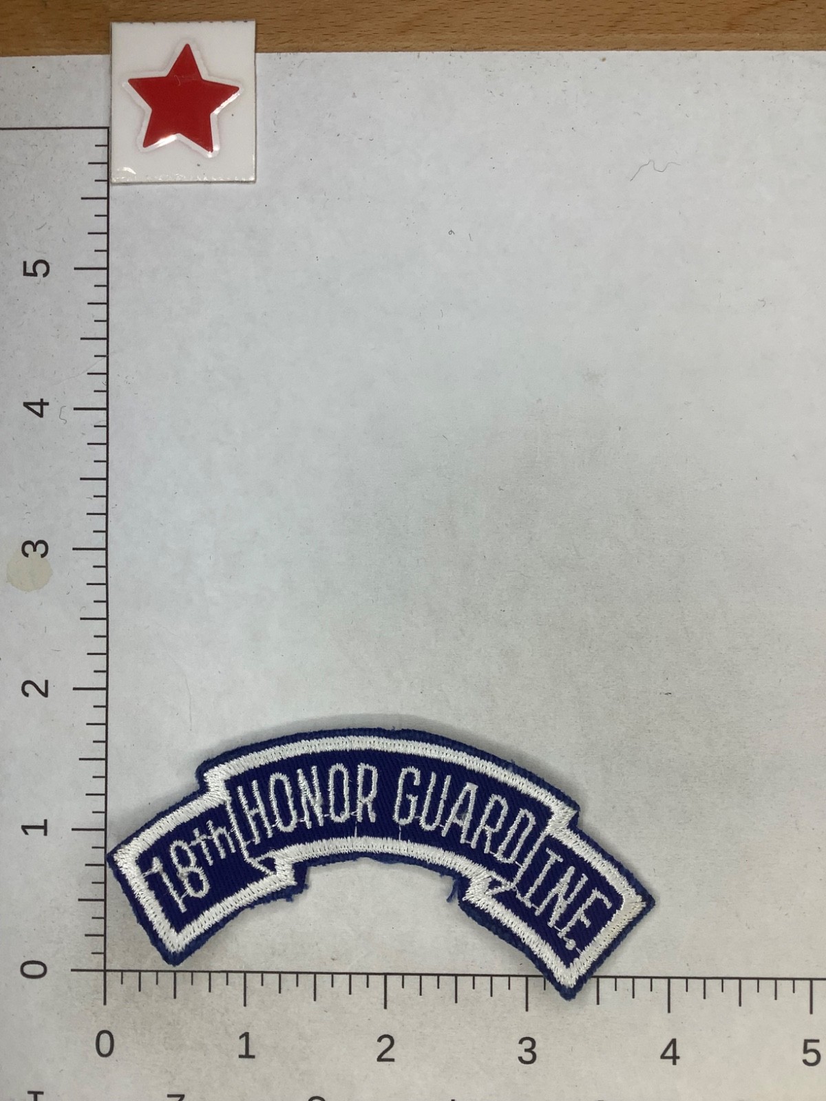VINTAGE US ARMY 18th INFANTRY HONOR GUARD  PATCH