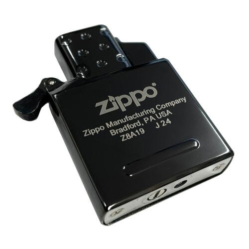 Zippo NEW Single Torch Black Insert Refillable Butane Gas Lighter Windproof