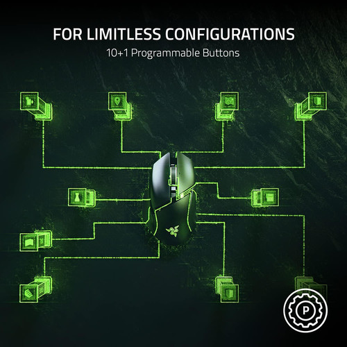 Razer Basilisk V3 Customizable Ergonomic Gaming Mouse: Fastest Black