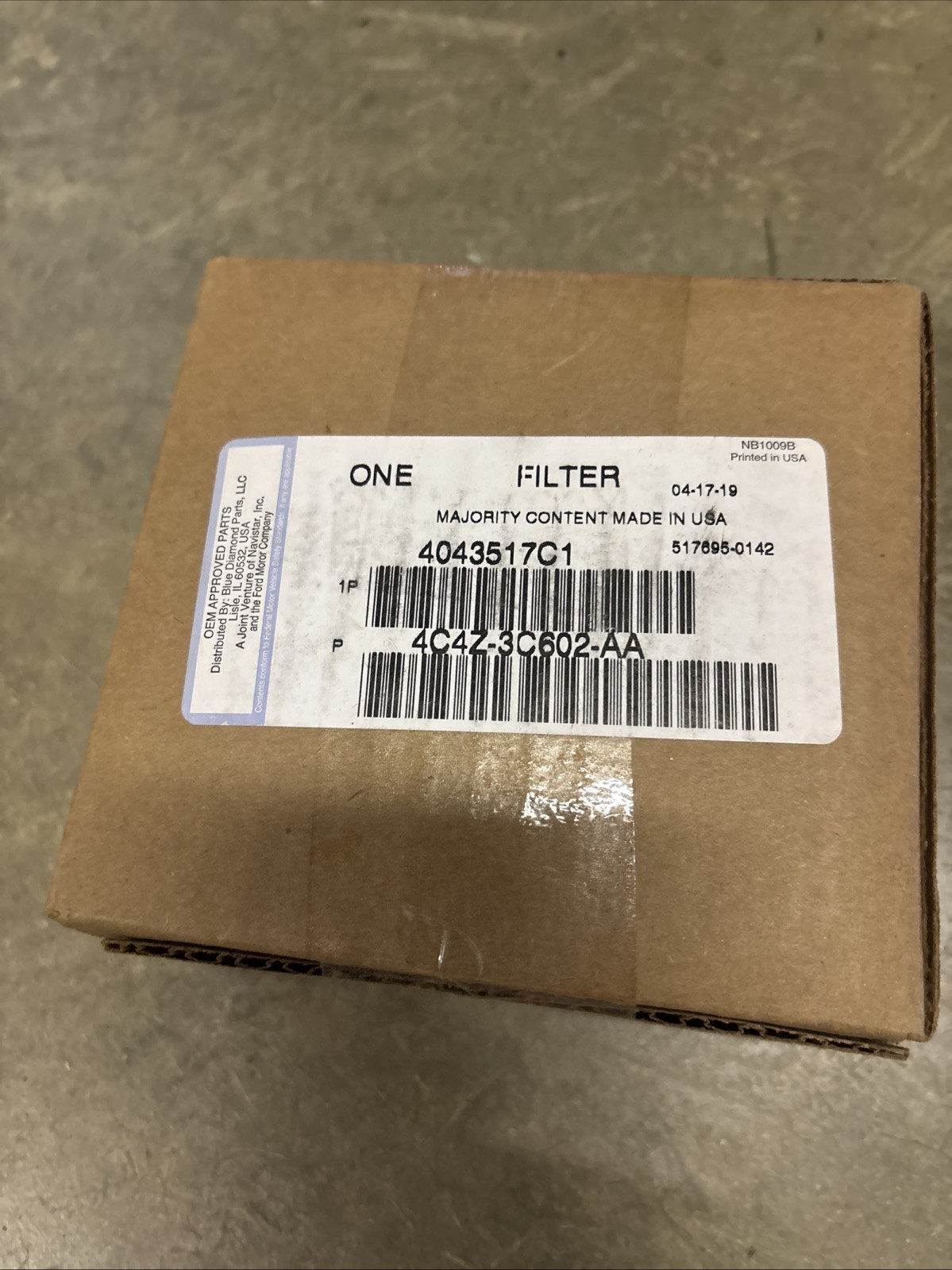 International Navistar Power Steering Filter 4043517C1