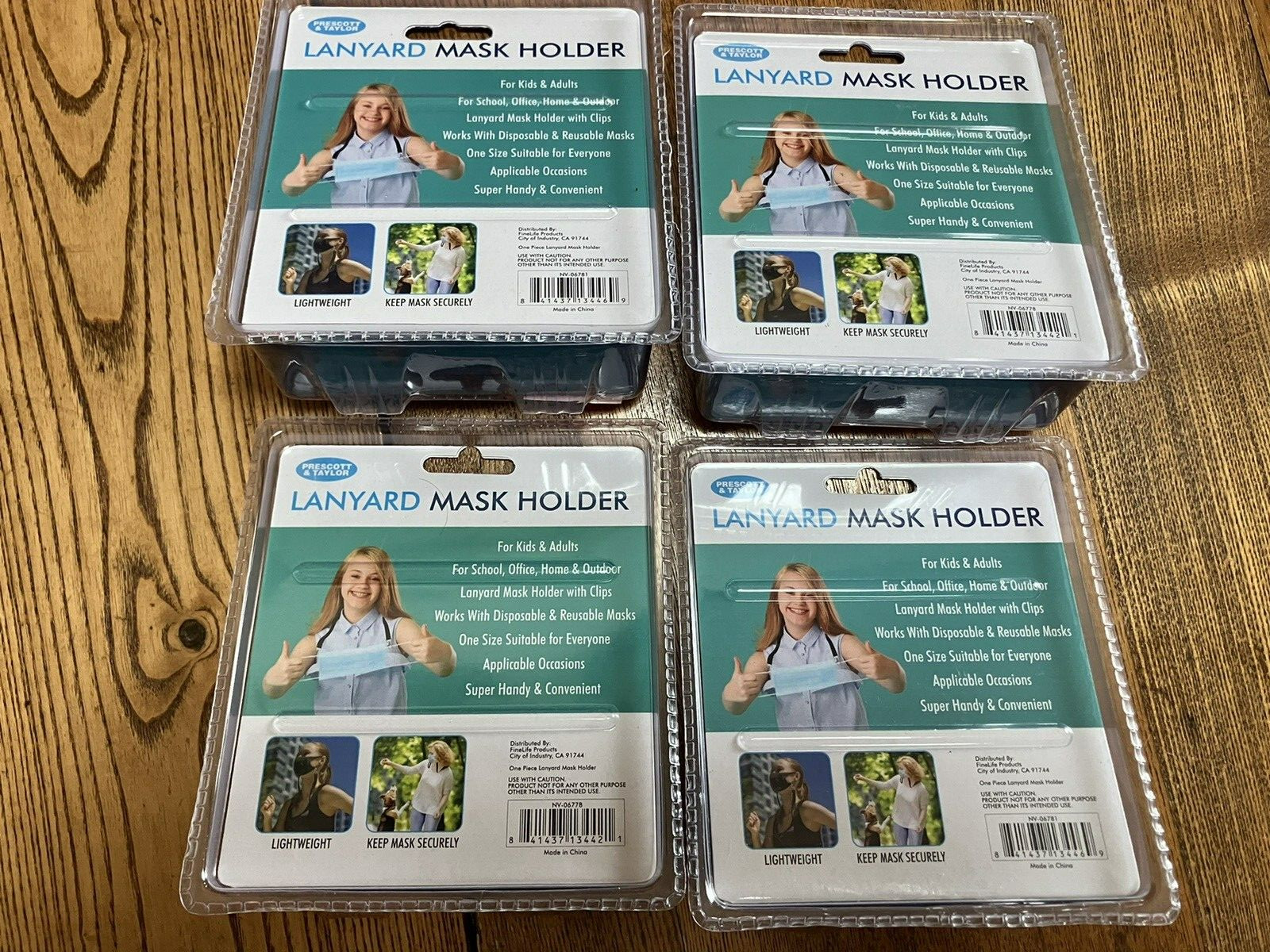4 Mask Lanyards