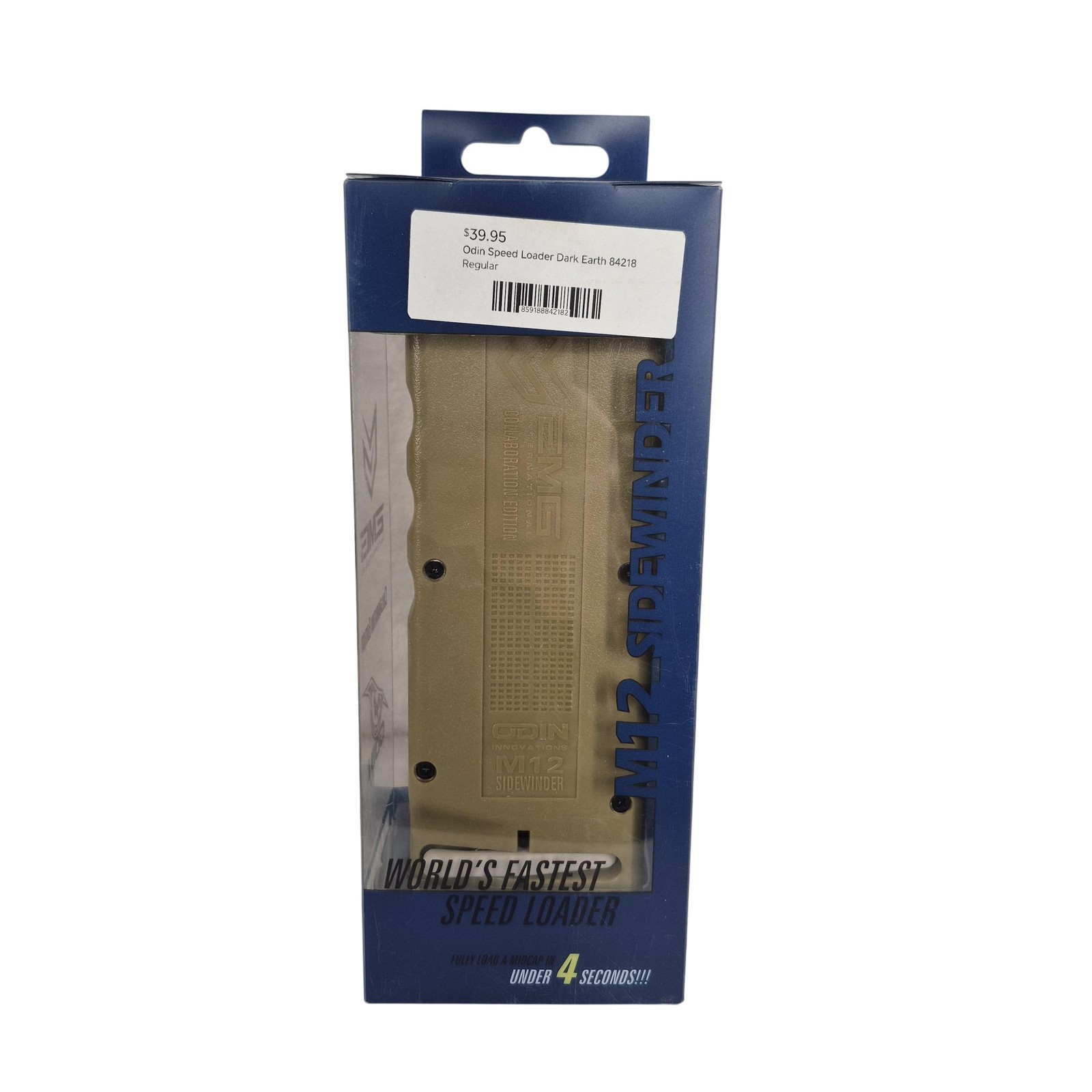 New EMG Odin M12 Sidewinder Speed Loader Dark Earth Airsoft BB Magazine M16