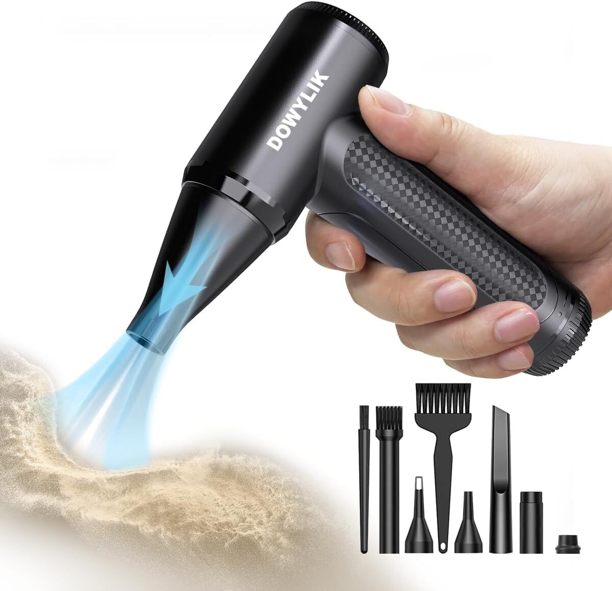 Mini Soplador De Aire Inalámbrico Eléctrico De Alta Presión Recargable Para PC