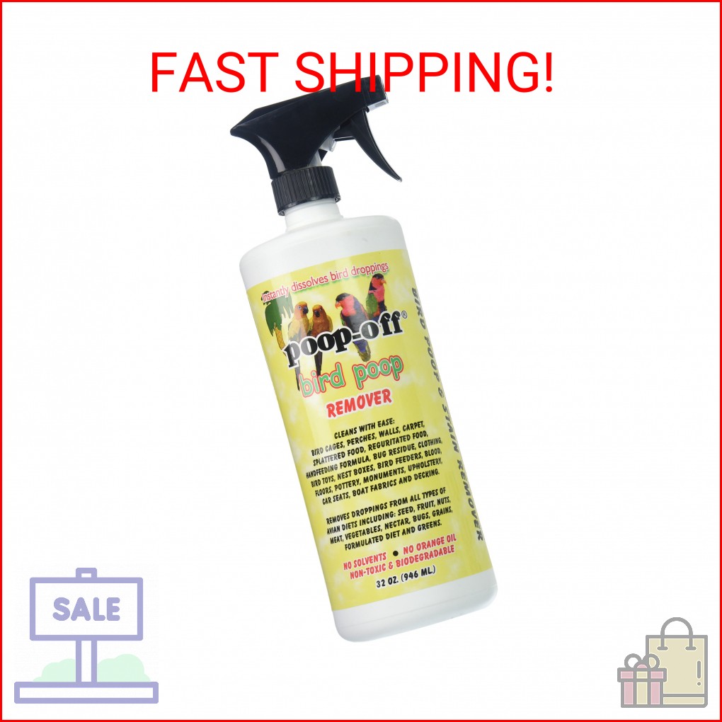 Poop-Off Bird Poop Remover Sprayer, 32 oz