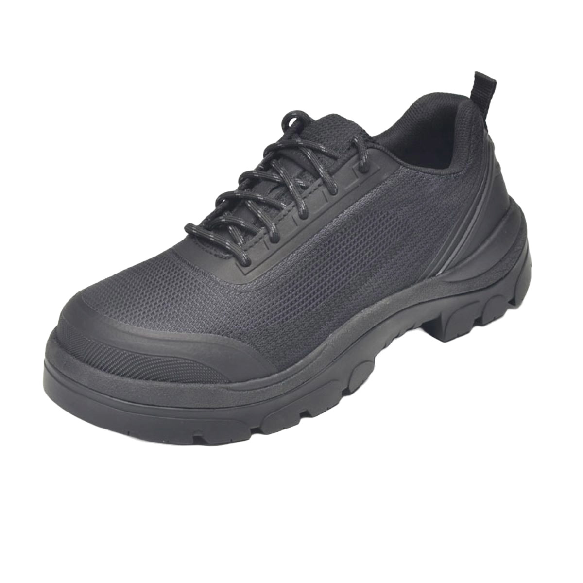 Wide Load 290BSC Composite Safety Toe Laced Work Shoe - Black