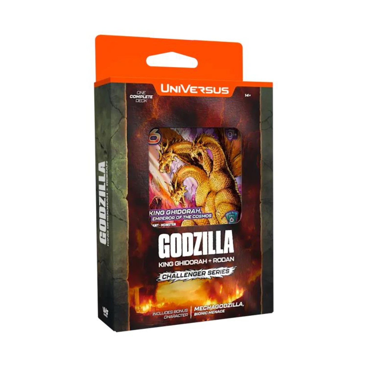 Jasco Universal Fighting System UFS/  Godzilla Challenger Series - King Gh New