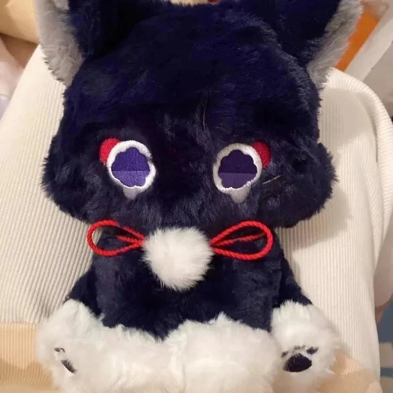 23cm Anime Genshin Impact Scaramouche Cat Cute Plush Doll Wanderer Pet Cosplay S