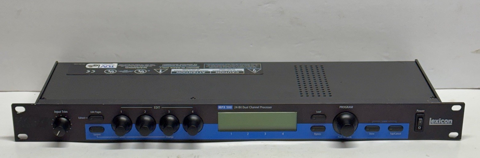 Lexicon MPX 500 24-Bit Processor Free Shipping