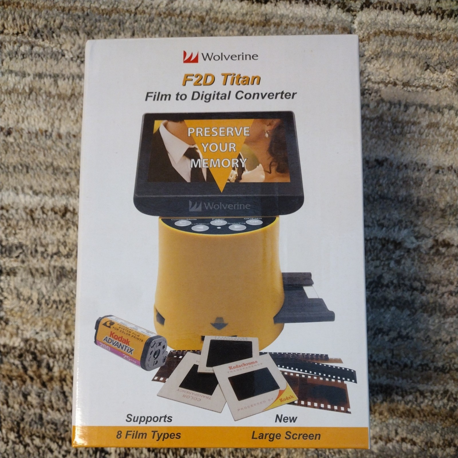 New Wolverine F2DTITAN Titan 8-in-1 Film to Digital Converter