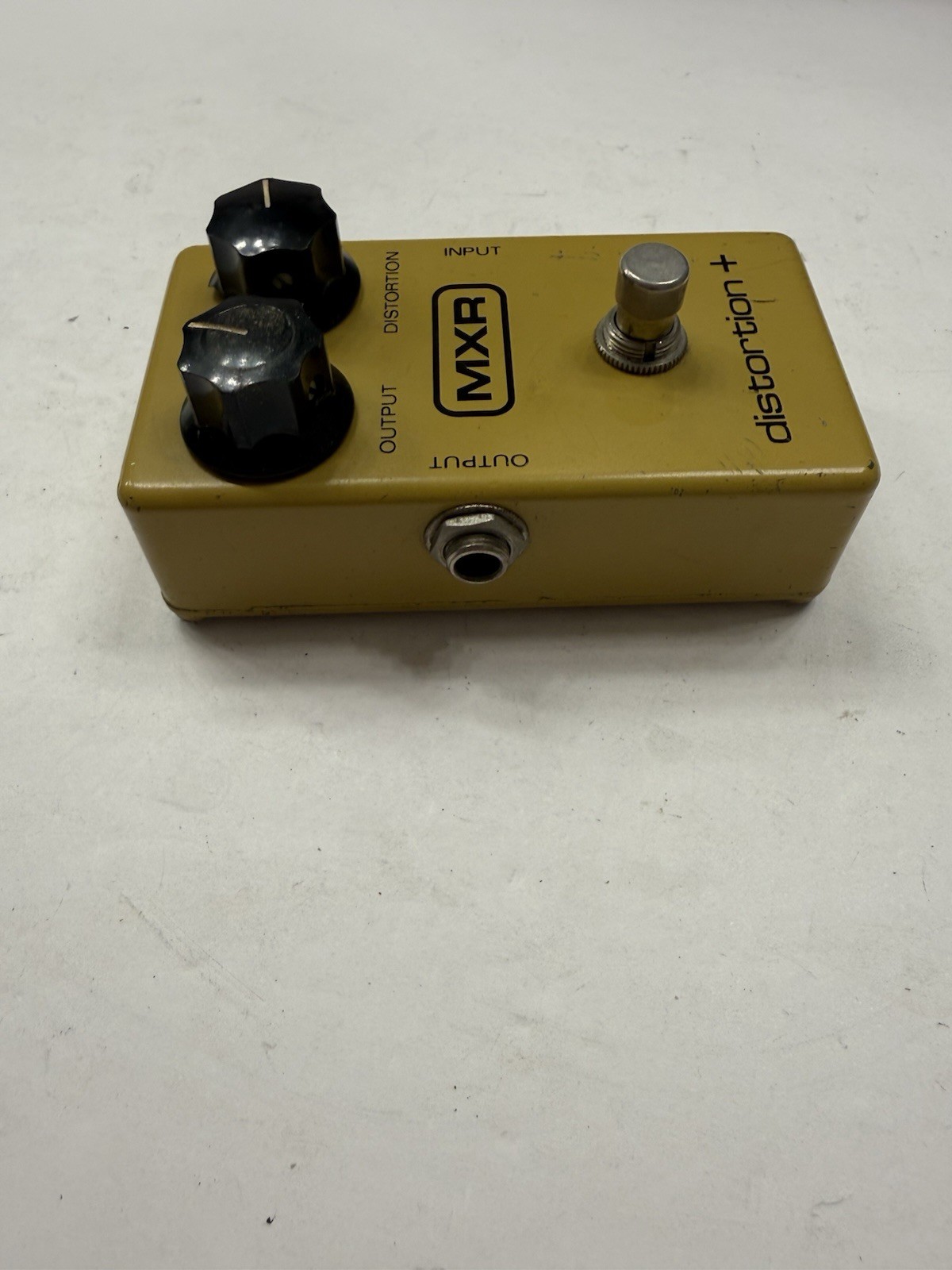 MXR Distortion + Plus Overdrive Vintage 1980 Block Logo Guitar Effect Pedal