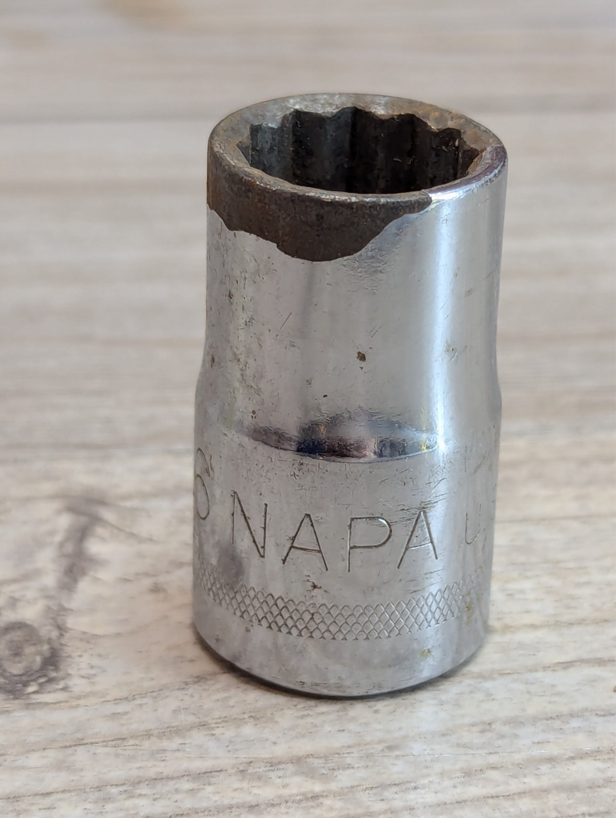 NAPA Tools 12 Point 9/16" Imperial Socket NT1218 USA